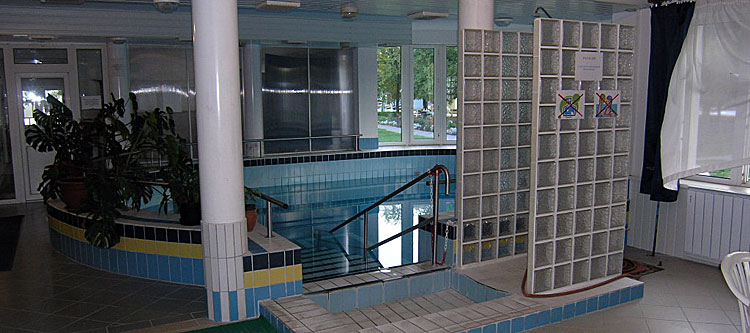 Covered pool (in thermal hotel)